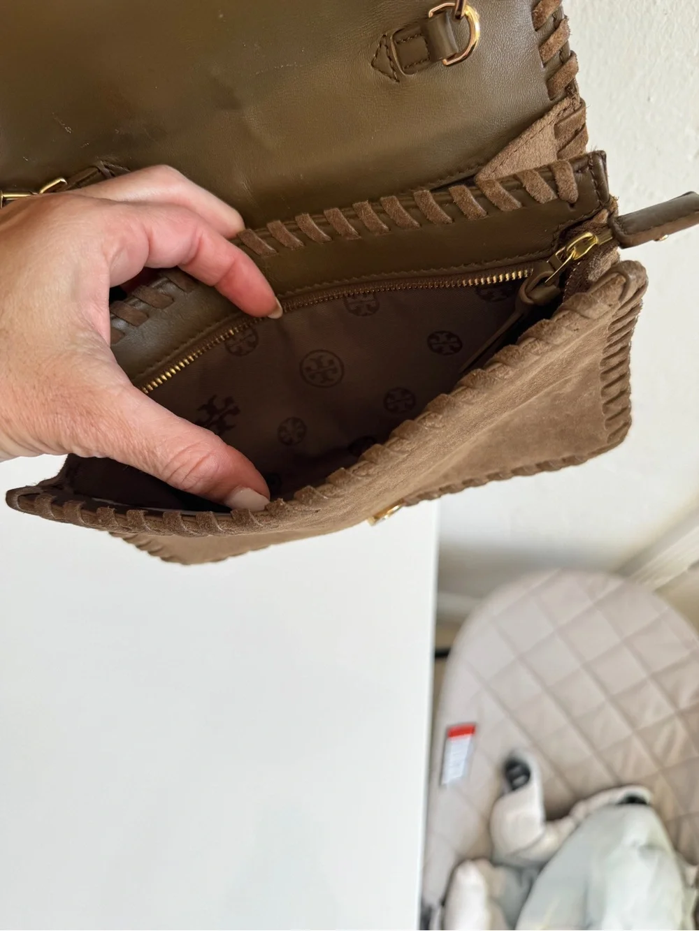 Tory Burch soft brown